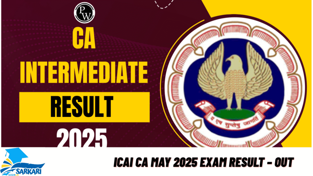 ICAI CA May 2025 Exam Result – Out
