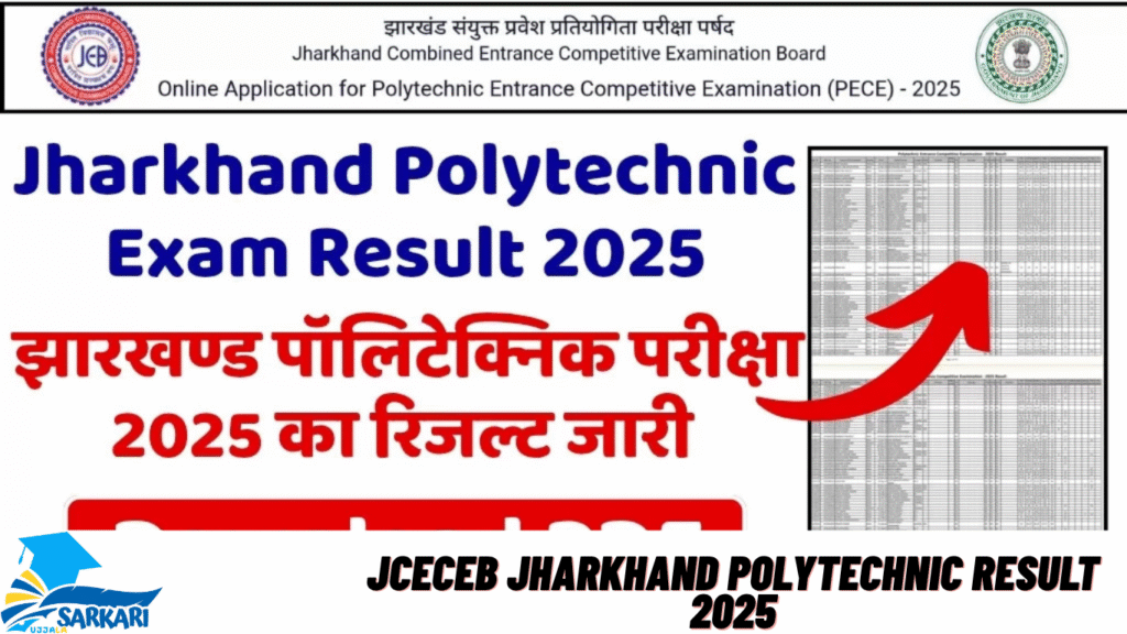 JCECEB Jharkhand Polytechnic Result 2025