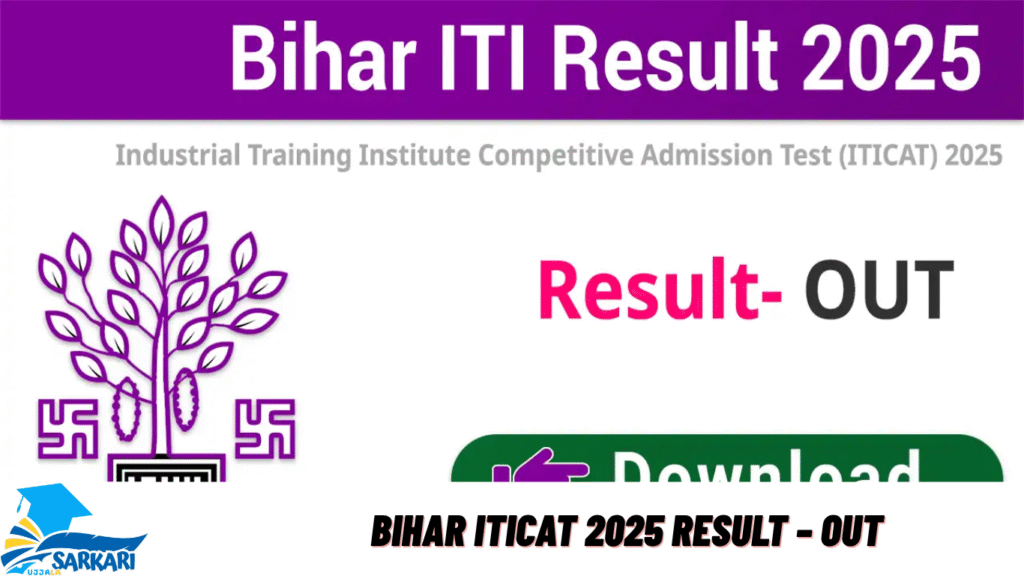 Bihar ITICAT 2025 Result – Out