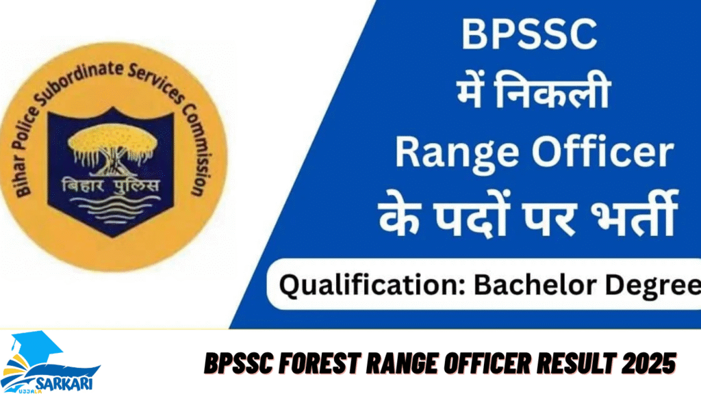 BPSSC Forest Range Officer Result 2025