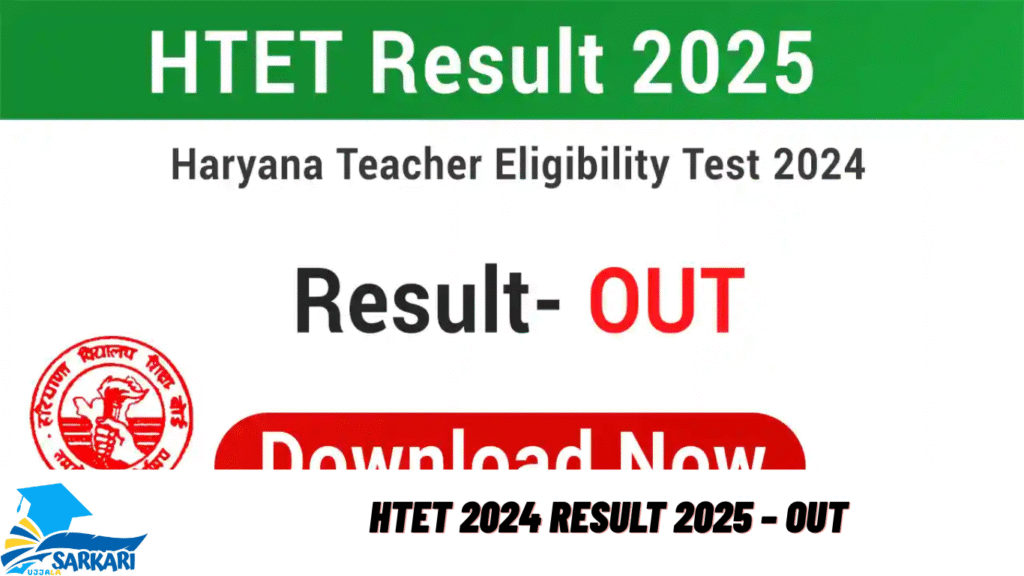 HTET 2024 Result 2025 – Out